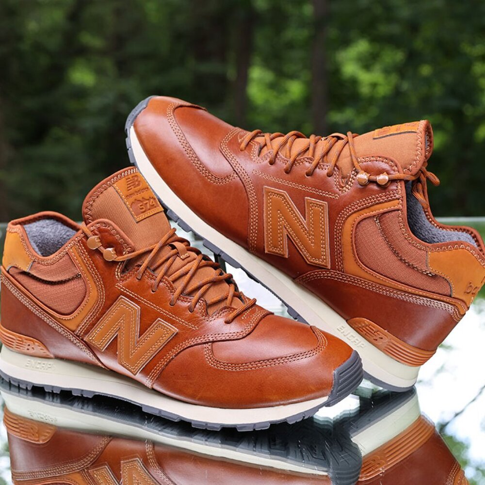 New Balance 574 Mid Rich Brown - Picture 7 of 13